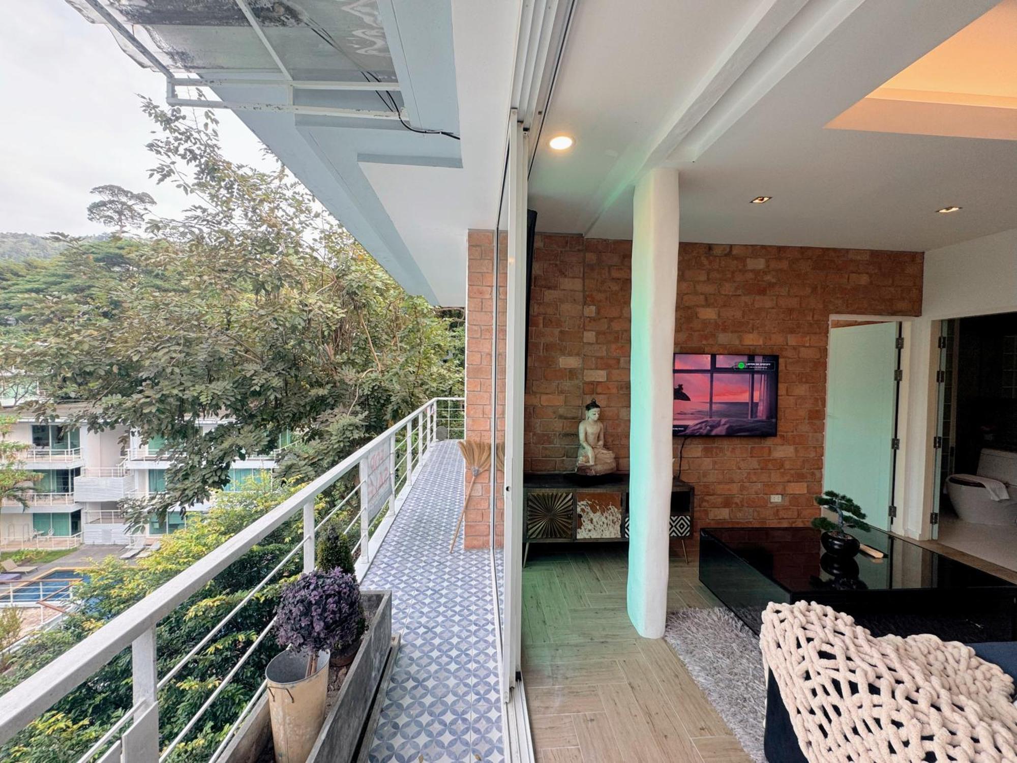 Peaceful Bliss In 81Sqm Top Floor In Kamala Exterior foto
